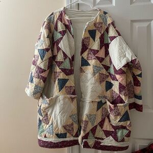 Handmade quilt coat